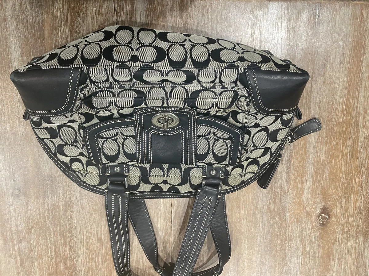 Coach Hampton Turn Lock Satchel/Top Handle Bag Handbags & Bags for