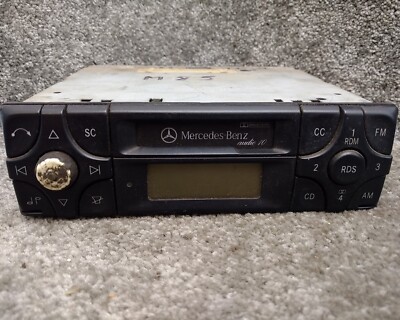 Mercedes Audio 10 Cassette Radio Stereo BE3100 Becker 2108200986 W210 R129 W208