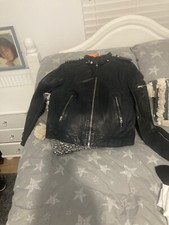 Leatherjacket Size L Super Dry Bran New Was £200 Want £150great For Any One