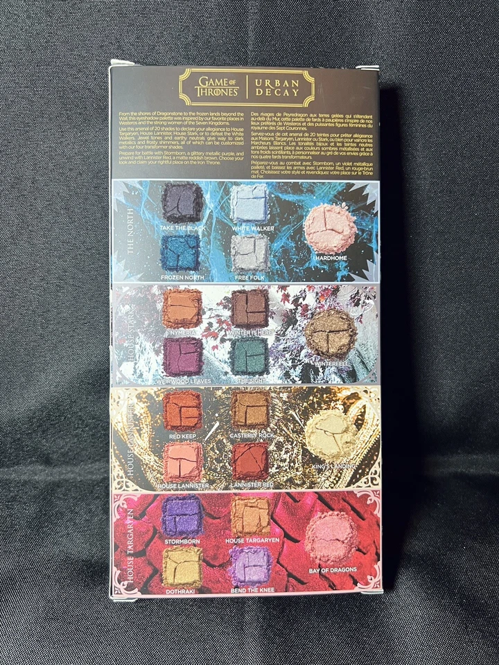 NEW Urban Decay- Game Of Thrones, Limited Edition, 5 Pc Collectible Makeup Set - Image 3 of 4