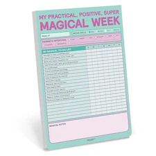 Knock Knock Magical Week Pad: My Practical, Positive, Super Magical To-Do List