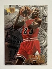 1995-96 Fleer Metal Michael Jordan #212 Nuts & Bolts; Chicago Bulls; Sharp Card!