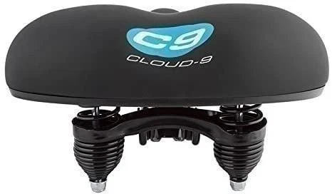 Cloud-9 Cruiser Anatomic Saddle, 10.5" x 10.5", Heavy Duty Black Emerald - Изображение 2 из 2