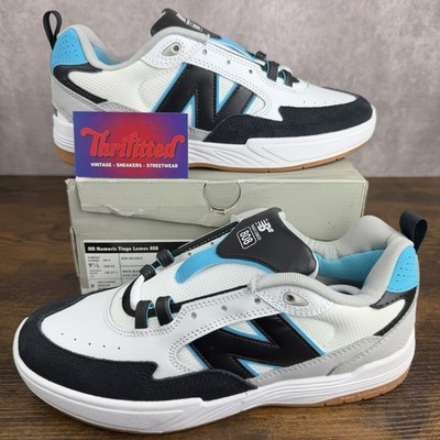 NEW New Balance Numeric 808 Tiago Lemos White Black Turquoise Size 9.5 NM808BYS