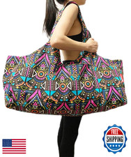 Aozora Yoga Mat Bag Large Yoga Mat Tote Sling Carrier Multi-Functional Storage P