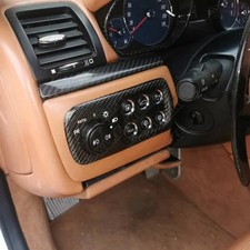 Dry Carbon Fiber Dash Headlight Control Cover for Maserati GranTurismo MC 08-19