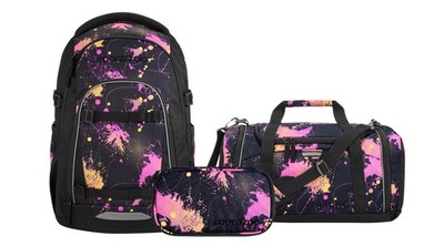 Coocazoo, Schulrucksack-Set MATE Colour Drift 3-teilig