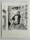 Topless Woman Pigeons Doves Bird Cages Loft Mel Grundy Photo c1980s