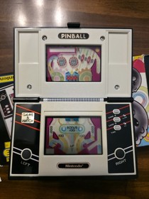 Nintendo Game & Watch Pinball Pocketsize Complete Tested And Working