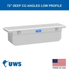 FOR 2008-2022 Ford F-450 Super Duty 72" Angled Crossover Truck Tool Box