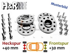 H&R Spurplatten 30 & 40mm/Achse für Opel Astra G Stufenh. T98 :: 1998 >> 2009