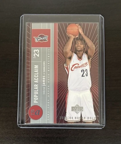 2003-04 Upper Deck Honor Roll LeBron James #PA7 Popular Acclaim Rookie (RC)