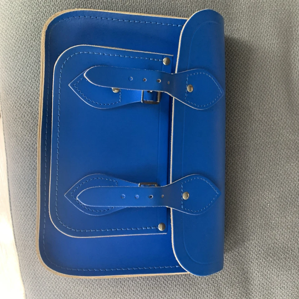 The Cambridge Satchel Company Classic 11" Purse Bag in Blue - Image 2 of 4