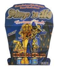 Legendary Club Rubber Pimp N Ho Costume Ball Rave EDM Party Flyer Orange County