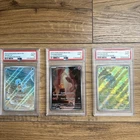 ENGLISH PSA 9 Bulbasaur Charmander Squirtle SET 166 168 170 AR 2023 pokemon 151