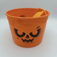    2025 McDonald  s Halloween Boo Bucket ORANGE PUMPKIN Happy Meal Toy NEW