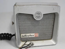 FAIR TO ROUGH CONDITION HALLICRAFTERS PS-5 COMPACT SPEAKER FOR SX RECEIVERS