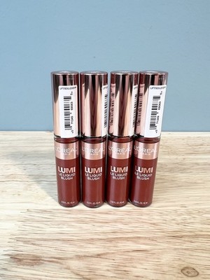 L'Oreal Paris Lumi Le Liquid Blush, 635 Glowy Worth It Medium - **LOT OF FOUR**