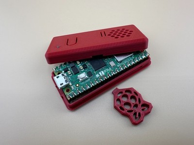 Qty 5 Raspberry Pi Pico Snap Cases w/ headerless wall mount option