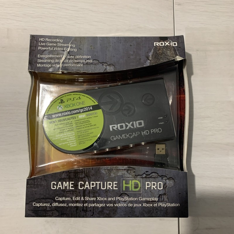 Roxio Game Capture HD Pro  live stream streaming card Xbox PlayStation