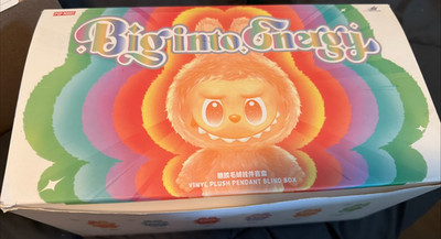 NEW Pop Mart Labubu Big Into Energy Case of 6 Blind Boxes - SEE PICS/DESCRIPTION