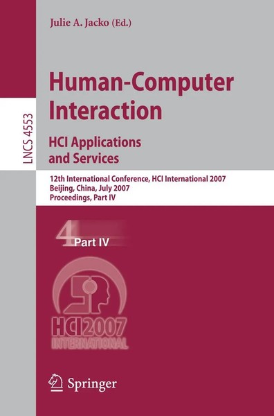 Human-Computer Interaction. HCI Applications And Services | Julie A. Jacko-image