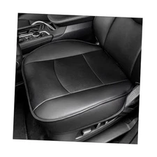 Car Seat Bottom Cover, Premium PU Leather Seat Protection Without Backrest, 