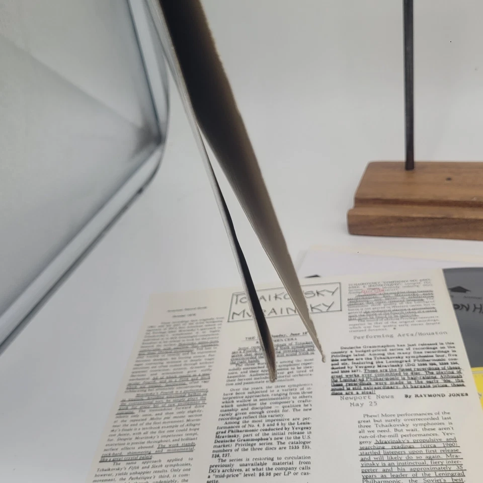 Tchaikovsky Symphony No. 4 DGG Record Album Vinyl Import LP - Image 4 of 4