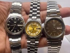 Lot of 3 Vintage Seiko 6309 & Citizen 4-R34415 Automatic 17J & 21J Men's Watch
