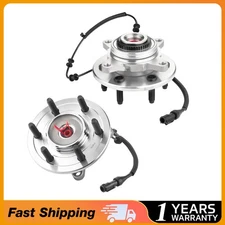 2pcs 4WD Front Wheel Hub and Bearings for Ford F-150 Expedition Lincoln Mark LT