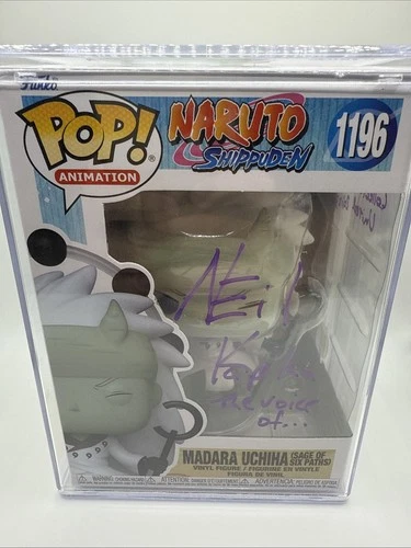 Funko Pop Naruto Shippuden Madara Uchiha ( Sage Of Six Paths) Signed 1196