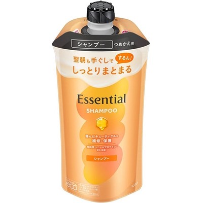 Kao Essential Moisturizing Shampoo Refill 300ml Floral Bouquet Duft