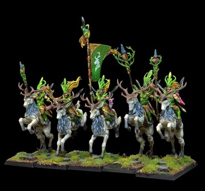 Sisters of Thorn - Wood elves  ** COMMISSION ** pro painting