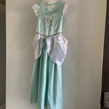 Disney Store CINDERELLA Deluxe Costume Nightgown size 9-10