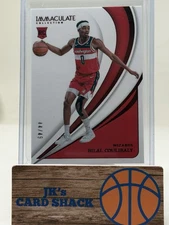 2023-24 Panini Immaculate Bilal Coulibaly Red RC /49 #32 Washington Wizards