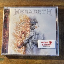 MEGADETH Self-titled CD Target Exclusive With Bonus Track  Bloodlust  