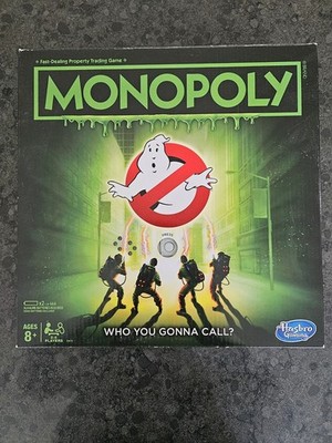 Hasbro Gaming Monopoly Ghostbusters Electronic Board Game 2-6 Players 8+