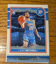 2024-25 Panini Nba Hoops - Rookies Ajay Mitchell #268 Winter (RC)
