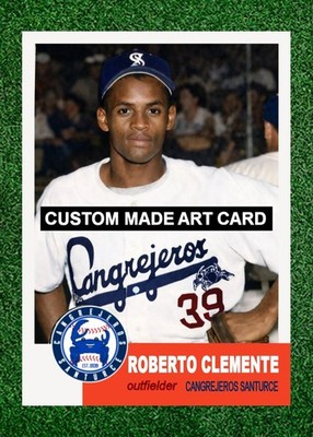 ROBERTO CLEMENTE Santurce Art Card