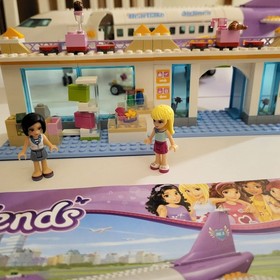 Lego Friends: Heartlake Airport With Guide Book