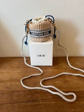 Dior Beauty mini Raffia GWP Make-Up Pouch Official Gift Accessory...