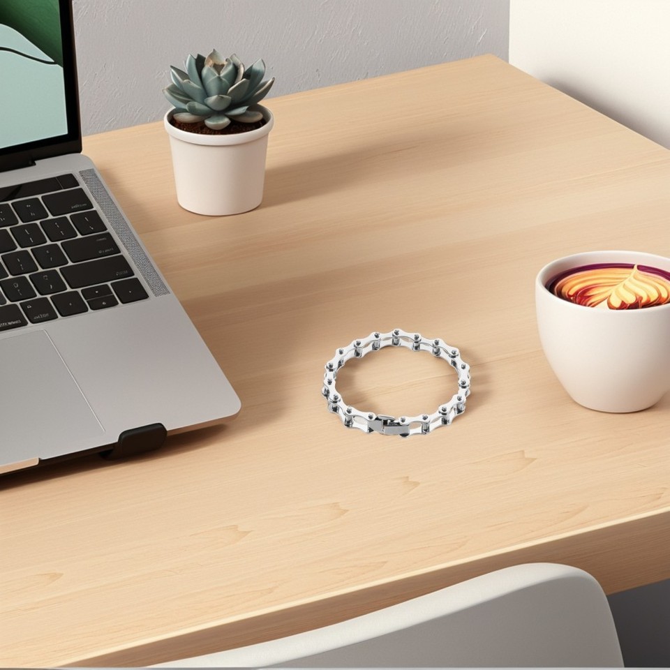 Bicycle Chain Design 1PC Refined Bracelet Bike Chain Design for Link Chain Wristband ...