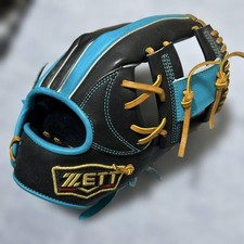 ZETT Soft Gloves Black/Blue Kenta Imamiya Model