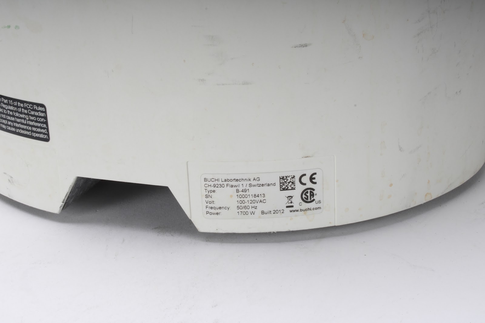 Buchi R-200 Rotavapor System With B-491 Heating Bath - Fair Condition