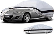 10 Layer Car Cover Waterproof All Weather for Coupe,100 Waterproof Outdoor Car