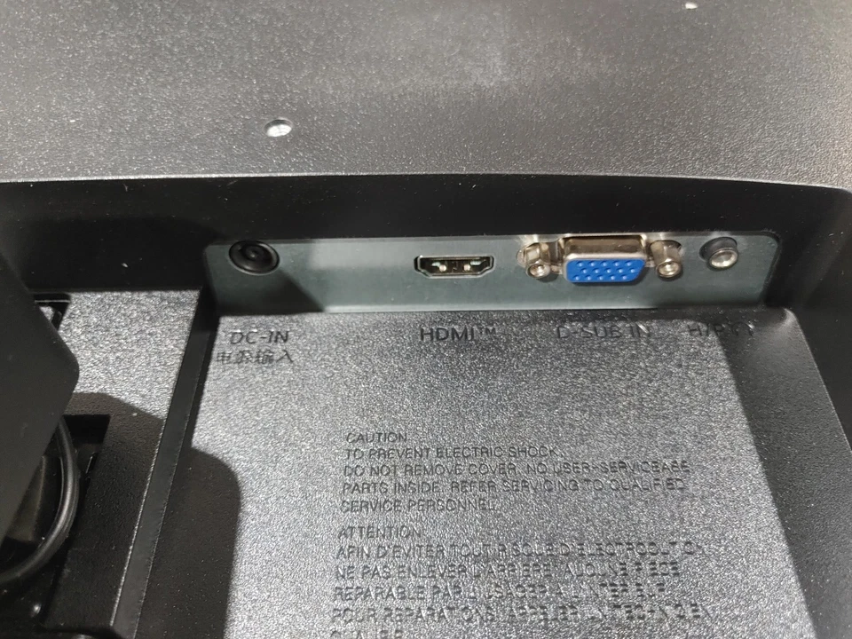 Good Condition LG 22inch LCD Monitor Model 22MR41S-B Tested Working Black - Image 4 of 4