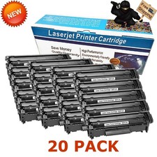20PK Q2612A Toner Cartridge for HP 12A LaserJet 1010 1012 1018 1020 1022nw 3015