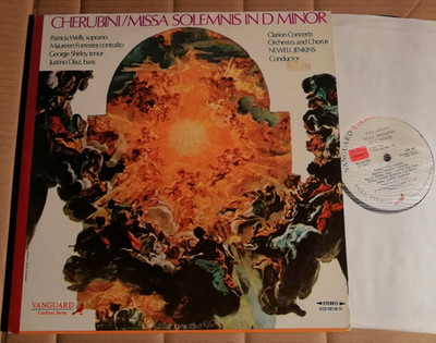 CHERUBINI - MISSA SOLEMNIS IN D MINOR - WELLS / JENKINS - 2 LP - US 1972 (K2281)