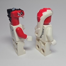 LEGO Snappa and Fang Suei Minifigure Snakes (Lot of 2) Ninjago 9442 9442