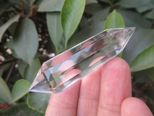 12 Sided VOGEL Style Natural Clear QUARTZ CRYSTAL DT  POINT  Healing 24.4g